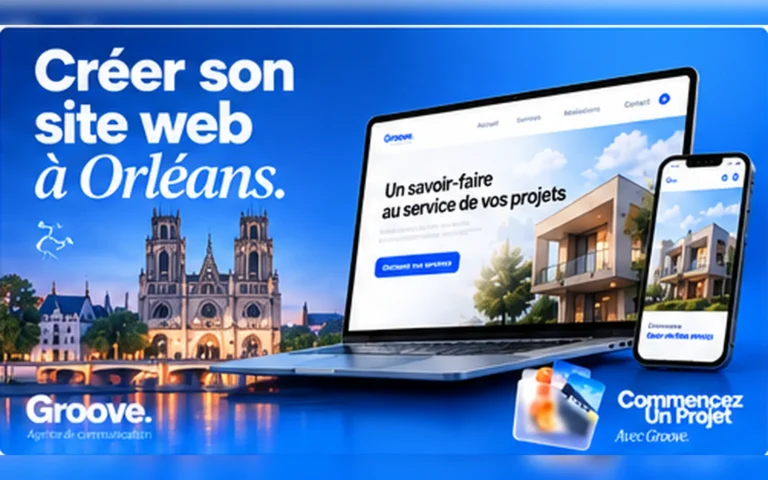 Créer son site web à Orléans – guide Agence Groove